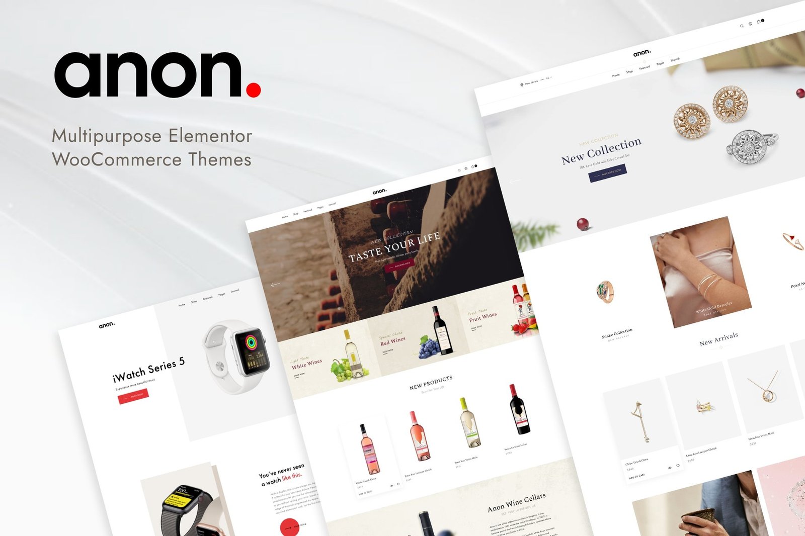 Anon Multipurpose Elementor WooCommerce Themes